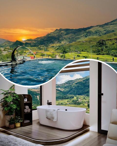 Boutique En Hotel Sapa, Book  Hoteller i Lao Cai med pool, Swimmingpool