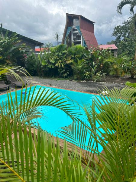 IkI Tiny Villa, Book  Alajuela hoteller med pool, Swimmingpool