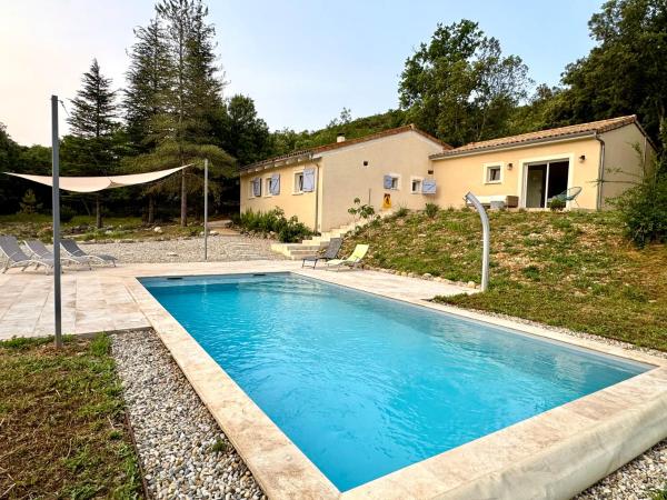 Schöne Villa im Herzen der Ardéche mit privatem Pool, Book  Sampzon Ardèche