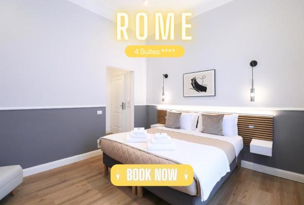 St Peter & Vatican Luxury Suites - Boutique Suites in Rome Centre & Vatican - AC, Wifi & Metro 5 min, Book  Lazio hoteller med parkering, Parkering