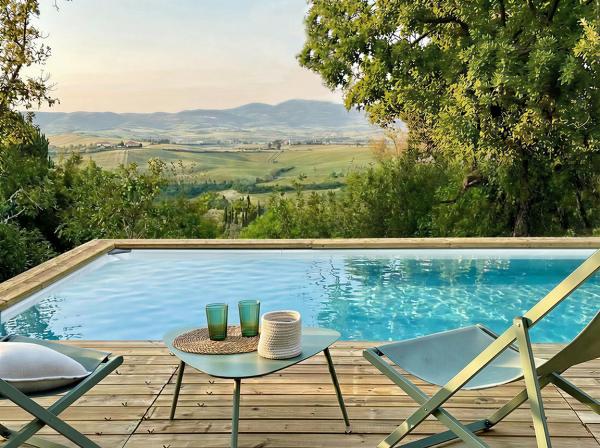 Villa La Leccina a Castellina Marittima, Book  Hoteller i Etruscan Coast med pool, Swimmingpool