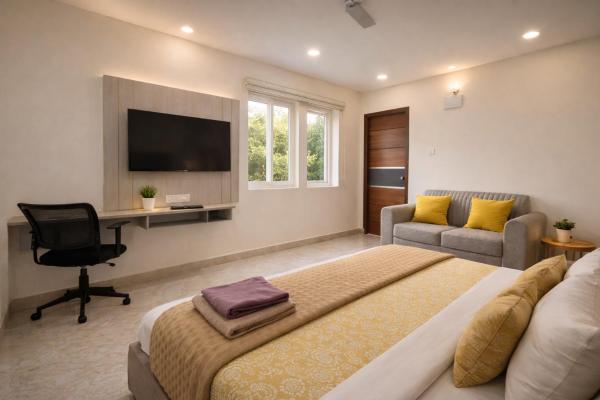 Yendluris - Studio Flat-3 Kondapur, Gachibowli, Book  Lingampalli 