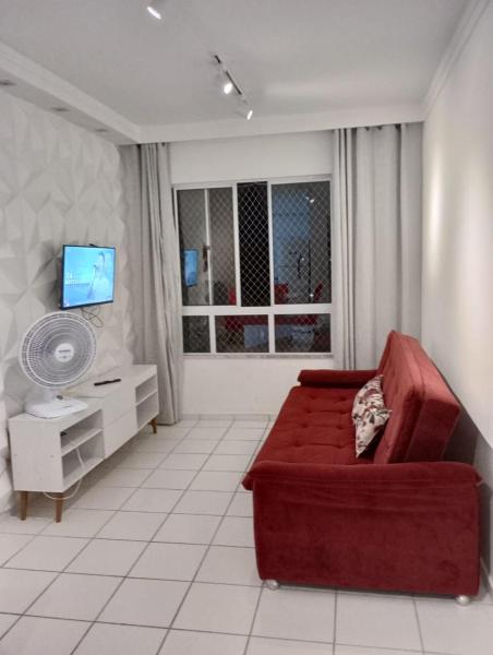 Apartamento próx do aeroporto de parque aquático,praias e shopping, Book  Bahia hoteller med pool, Swimmingpool