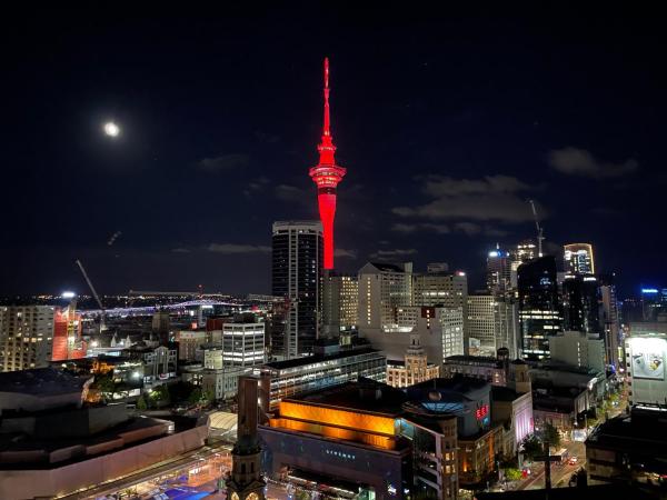 Magnificent Skytower View 2 BDR 2 BTH Apt, Book  Hoteller i Auckland Region med pool, Swimmingpool
