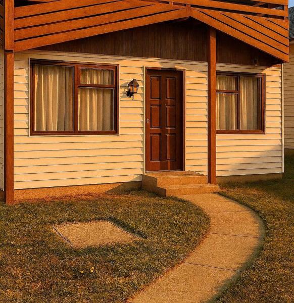 Cabañas Puerto Natales centro, Book  Los Lagos hoteller med parkering, Parkering