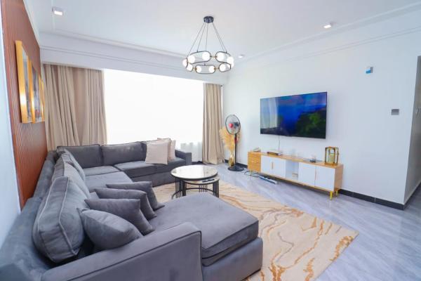 stunning one bedroom apartment with ample parking space swimming pool fully equipped gym and amazing city views, Book  Nairobi Hoteller...