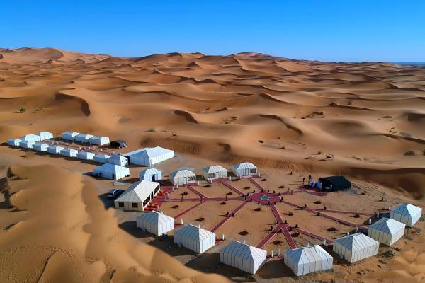 Air Conditioning Berber Desert Camp, Book  Merzouga 