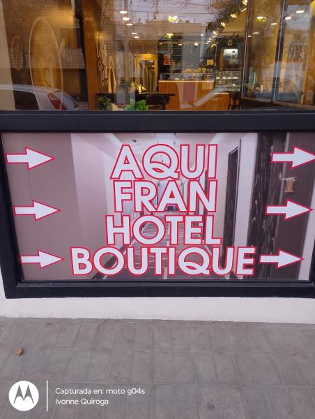 Fran hotel boutique, Book  Mendoza Mendoza