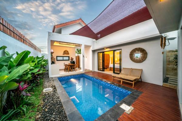 Villa Bibou by Unicorn Villas Bali, Book  Hoteller i Bali med pool, Swimmingpool
