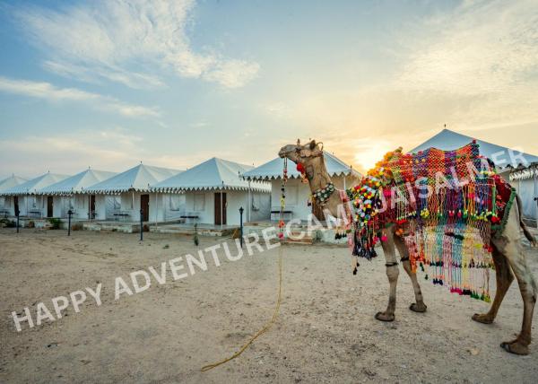 Happy Adventure Desert Camp Jaisalmer, Book  Sam hoteller med morgenmad, Morgenmad