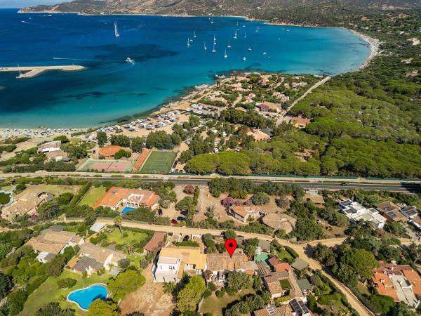 Villa Cristina bella villa vista mare e porto turistico Loc Notteri Villasimiuss, Book Villa Simius Sardinien