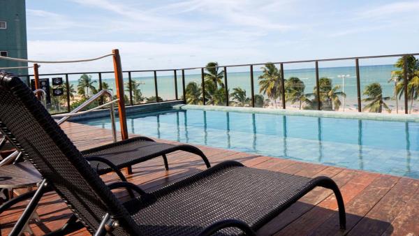infinity at the sea hotel beira mar com cozinha equipada cabo branco, Book  Bahia hoteller med pool, Swimmingpool
