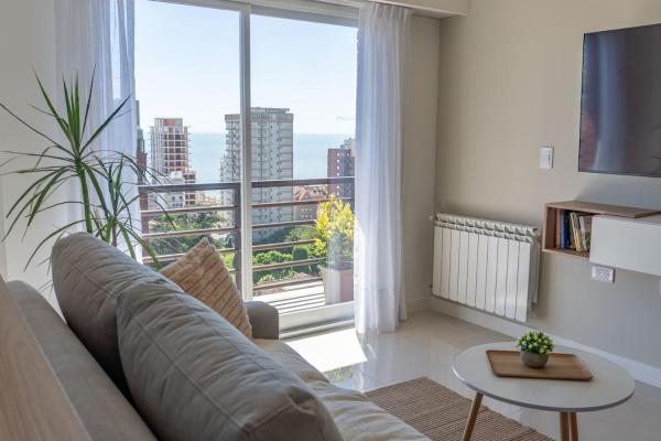 Exclusive apt panoramic view, Book  Mar del Plata 