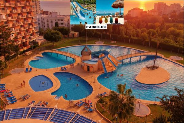 Estudio J 60 terraza & 1º planta, Book Hotel Hoteller i Costa del Sol med pool, Swimmingpool