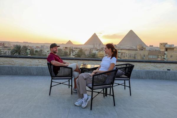 The Sacred Angle pyramids View, Book  Cairo Governorate hoteller med parkering, Parkering