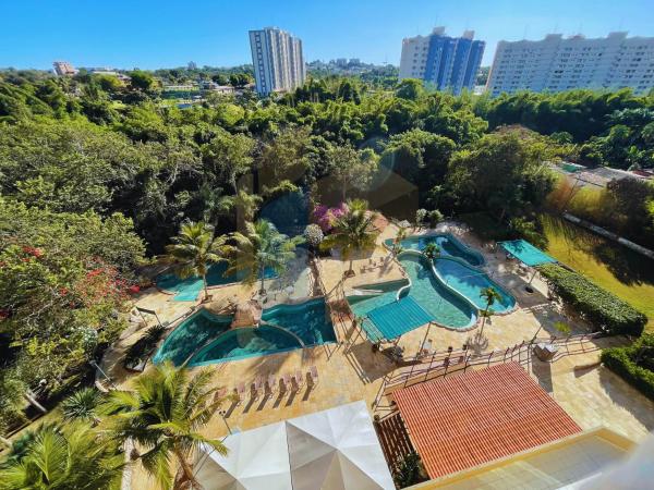 Condominio Thermas do Bosque - UNIDADES DE 01 QUARTO ATÉ 05 PESSOAS, Book  Hoteller i West-Central Brazil med pool, Swimmingpool