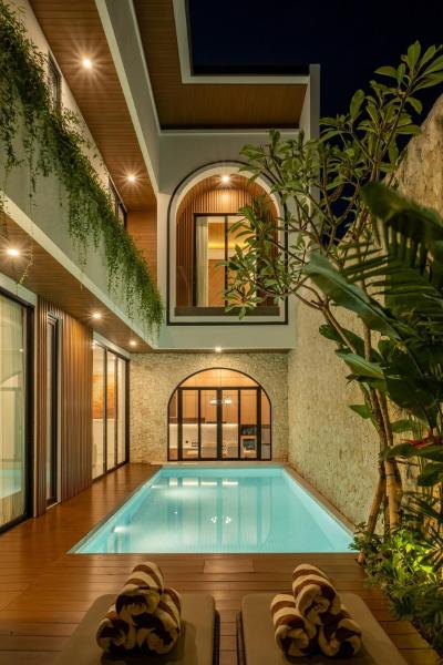Brand New Modern 3br Luxury Villa at Berawa Canggu - Casa De Avisha, Book Villa Tibubeneng Bali