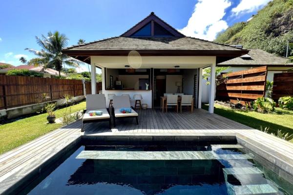 Villa Māha Iti 2 - Little Villa w Private Pool, Book  Irioa Moorea