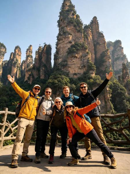 Zhangjiajie Longing Mountain B&B, Book  Hunan hoteller med parkering, Parkering