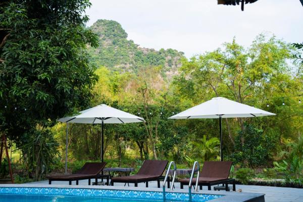 The Valley Lodge Trang An, Book  Hoteller i Ninh Binh med pool, Swimmingpool