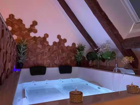 Love Room pour une escapade romantique avec Spa privatif, Book  Cher SPA hoteller, SPA