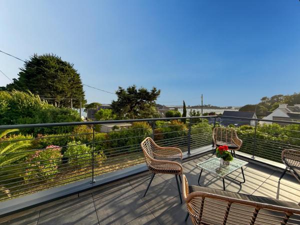 L'Odyssée - Villa Vue Mer & Plages - Terrasse, Book  Bretagne hoteller med parkering, Parkering