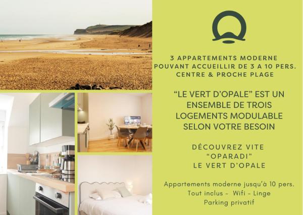 'Le Vert d'Opale' Immeuble privatif 3 logements - Douceur et sérénité, Book  Le Portel 