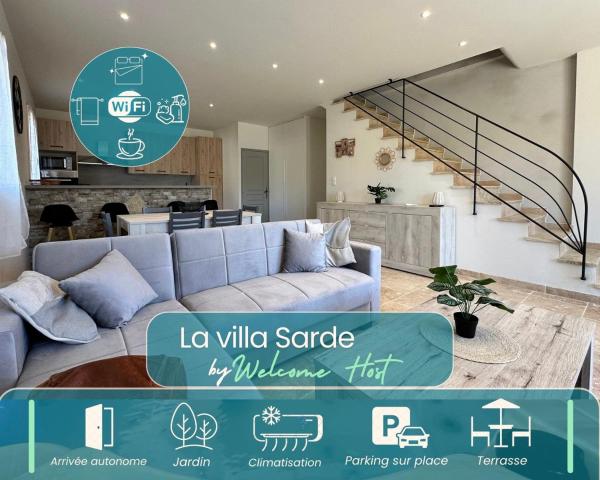 Villa Sarde, villa entière avec parking, Book  Hoteller i Rhône-Alps med parkering, Parkering