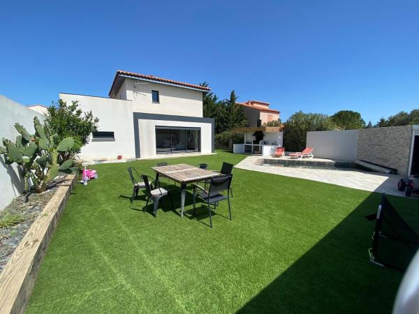 Villa piscine, 8personnes, clim, wifi, Book  Baixas Languedoc-Roussillon