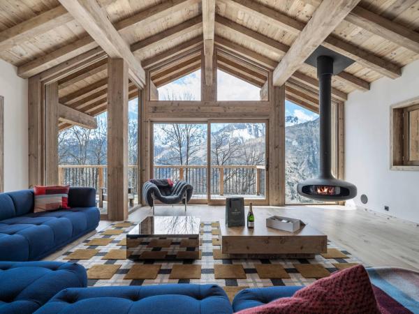 Chalet moderne pour 12 à Saint-Martin-de-Belleville avec sauna - FR-1-570-68, Book Chalet Hoteller i Rhône-Alps. med parkering, Parkering