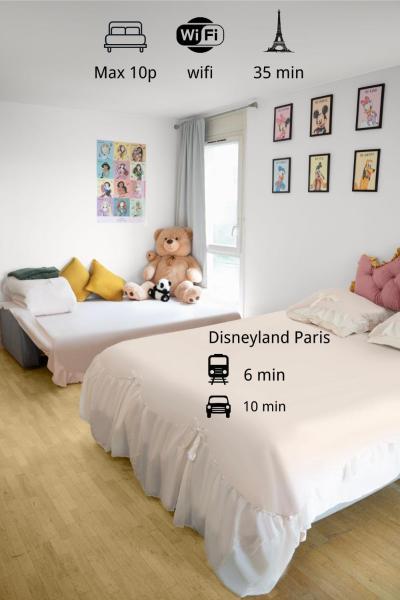 Studio proche de Disneyland Paris, Book  Bussy-Saint-Georges Marne-la-Vallée
