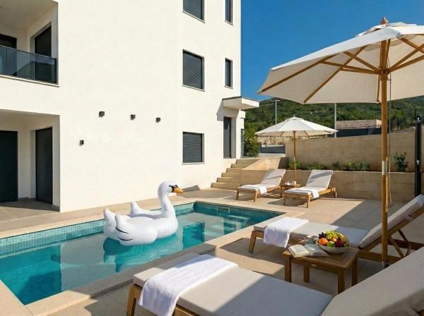 Casa Del Mar, Book  Kvarner hoteller med parkering, Parkering