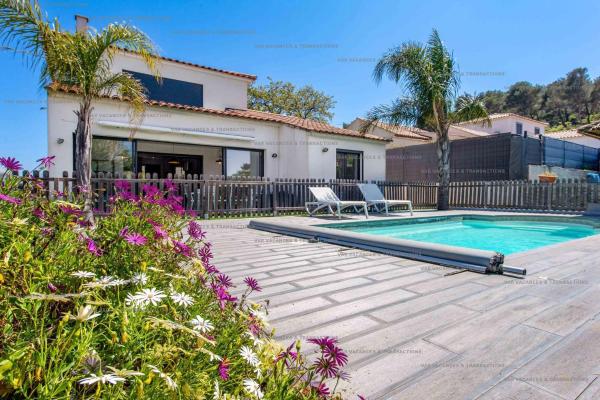 Villa piscine, climatisation, jardin, barbecue, internet, refait à neuf en 2023, Book  Hoteller i Var coast med pool, Swimmingpool