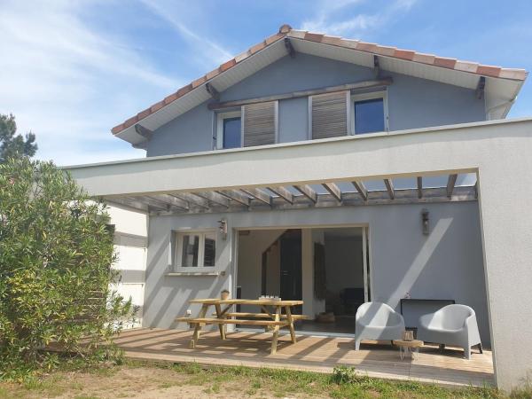 Villa de la plage 3 chambres, à 2 pas de locéan, Book  Labenne Côte landaise