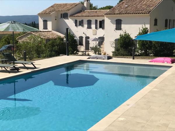 La Rabastide, Book  Hoteller i Drôme Provençale med pool, Swimmingpool
