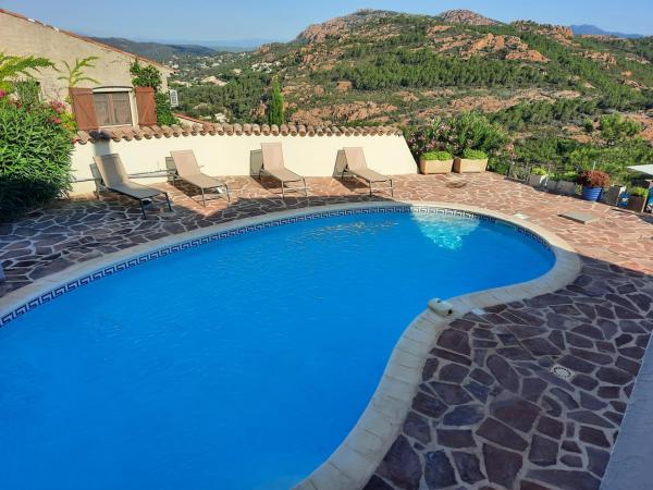 Villa ANTHEA, Book  Saint-Raphael Mimosa Road
