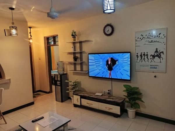Modern 1-Bedroom Apartment with AC & Parking along Mtwapa Beach Road, Book Lejlighed Mtwapa 