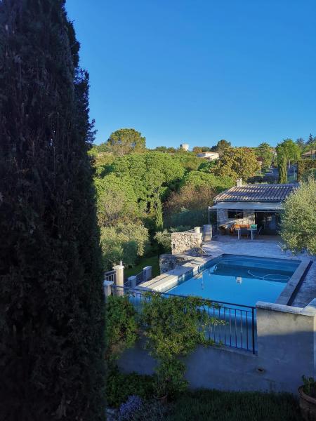 Villa climatisée avec vue panoramique et piscine sans vis à vis., Book  Vezenobres Gard