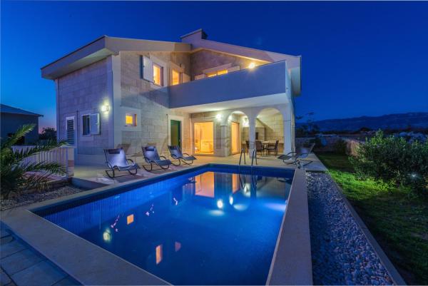 Villa Stani, luxury villa with a pool, Book  Hoteller i Zadar County med pool, Swimmingpool