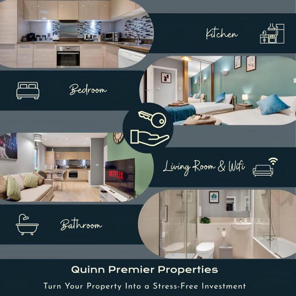 Deluxe Croydon Apartment - NHS & Professionals, Book Lejlighed Lejligheder i Merseyside, Lejlighed