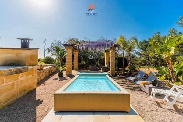 Villa Dolce Vita by Vivimy, Book  Hoteller i Marina di Pescoluse med pool, Swimmingpool