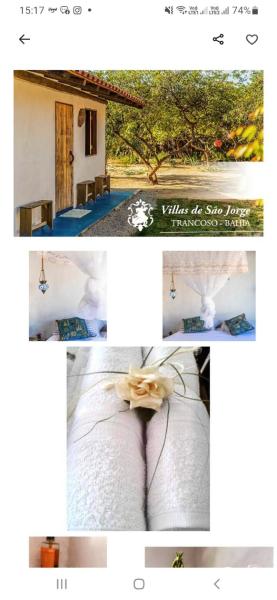 Villas de São Jorge Suíte Istambul Trancoso, Book  Bahia hoteller med parkering, Parkering