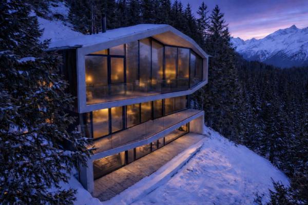 Caselva Arosa Mountain Residence by Arosa Stay, Book  Arosa hoteller med parkering, Parkering
