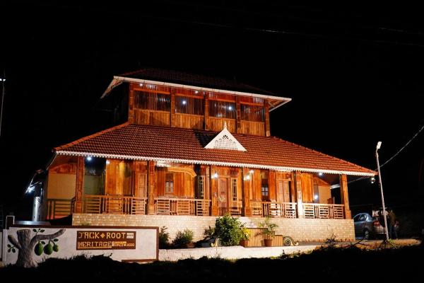 Jackroot Heritage wood villa Athirappilly, Book  Kallana New Delhi