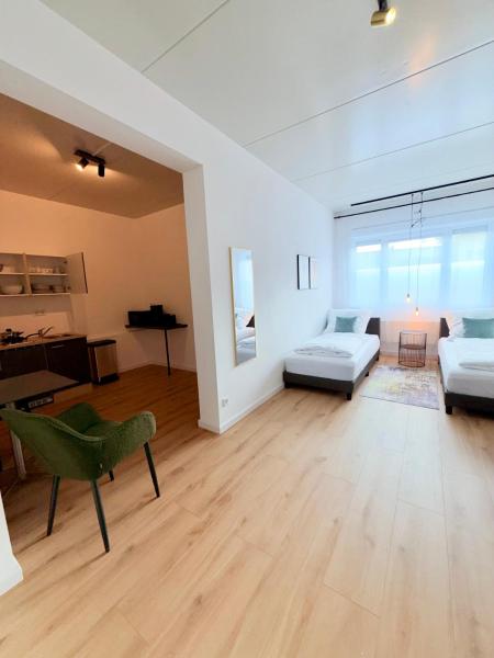Business & fitter Apartment Schwabach, Book Lejlighed Bayern hoteller med parkering, Parkering