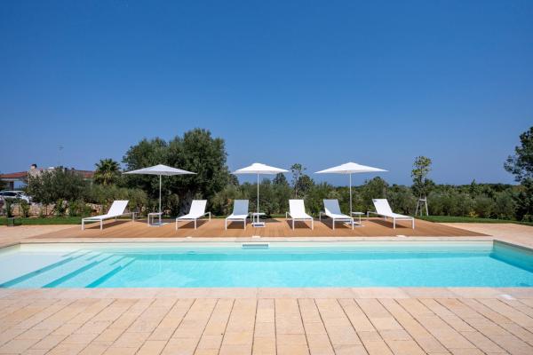 Villa Capobianco, Book  Cozzana hoteller med pool, Swimmingpool