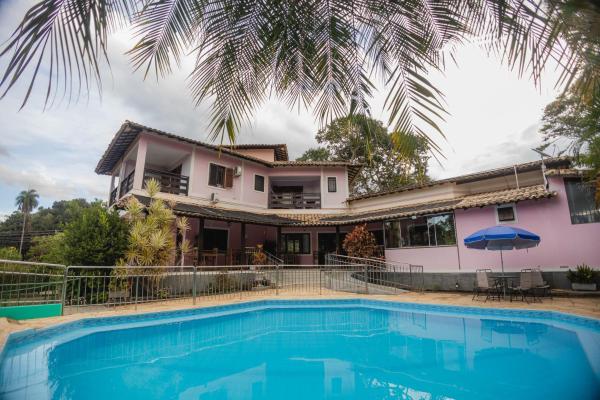 Chalés Casa Rosa, Book  Hoteller i West-Central Brazil med pool, Swimmingpool