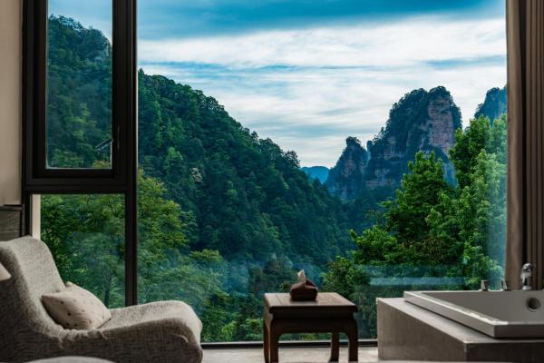 zhangjiajie national park Oxgen Resort, Book  Hunan hoteller med parkering, Parkering