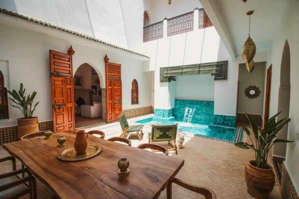 Villa Riad Soles Heated pool Luxury and Beauty, Book  Marrakech-Tensift-Haouz hoteller med pool, Swimmingpool