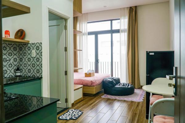 Nha Trong Ngo Homestay - Studio Apartment - Beachside - Western Area Da Nang, Book Lejlighed Da Nang hoteller med parkering, Parkering